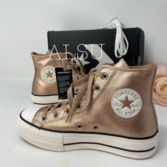 Converse Ctas Lift Leather HighTop - Picture 3 of 9